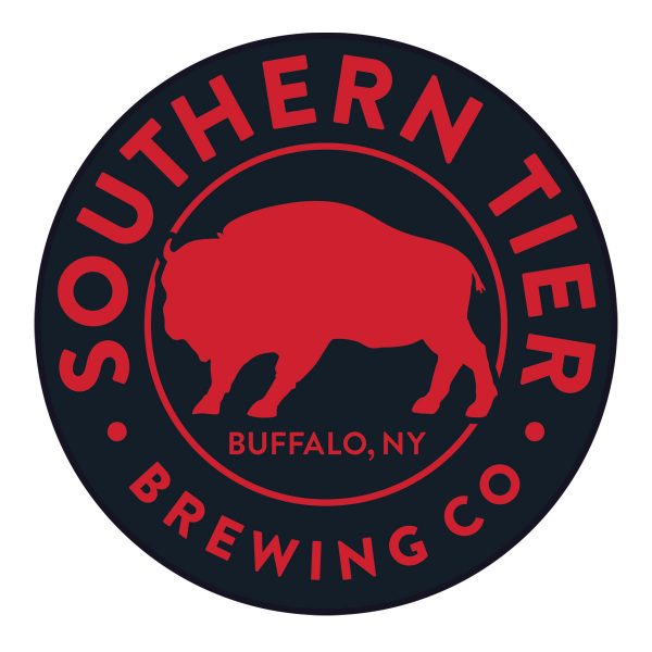 Southern-Tier-Buffalo-Circle-Logo-42702-422-Round-Sticker
